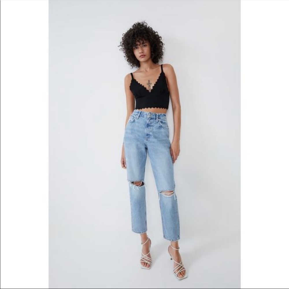 Zara Mom Fit Jeans